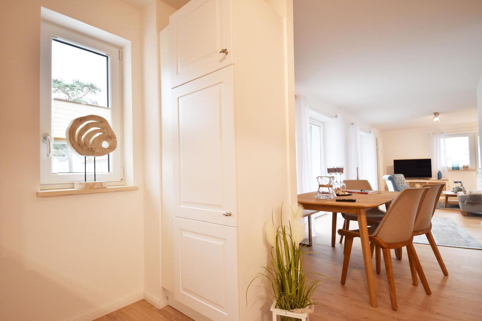 Ferienwohnung Traumduene Im Ostseebad Baabe Exterior foto