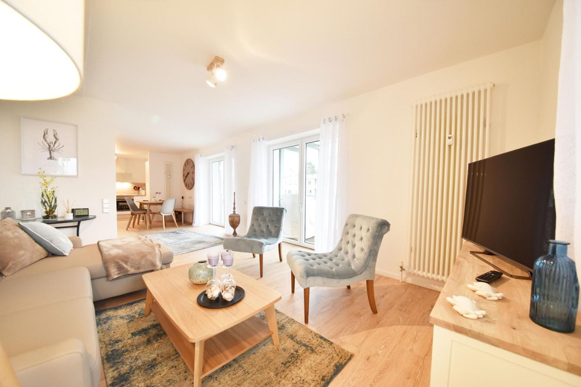 Ferienwohnung Traumduene Im Ostseebad Baabe Exterior foto