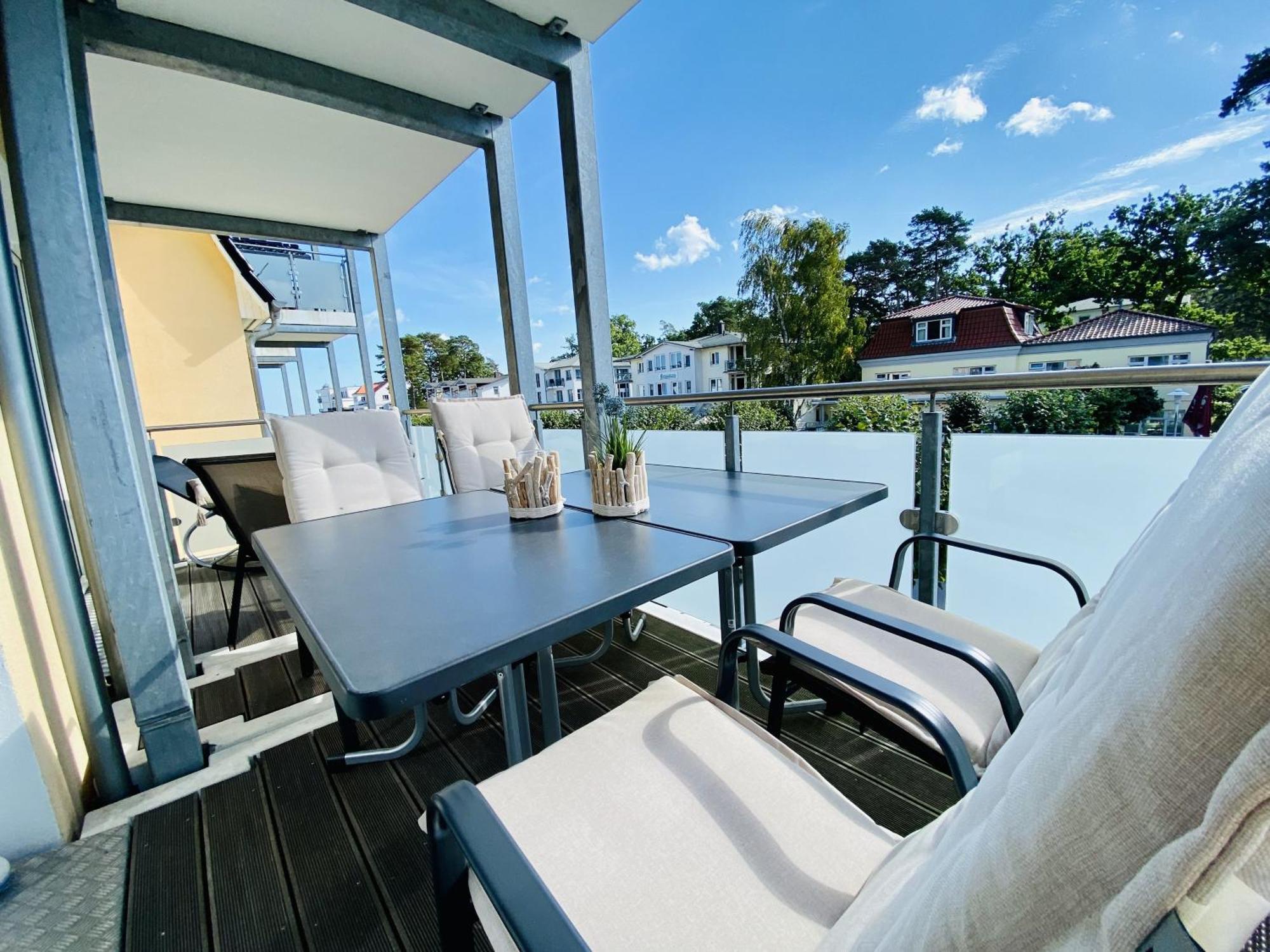 Ferienwohnung Traumduene Im Ostseebad Baabe Exterior foto
